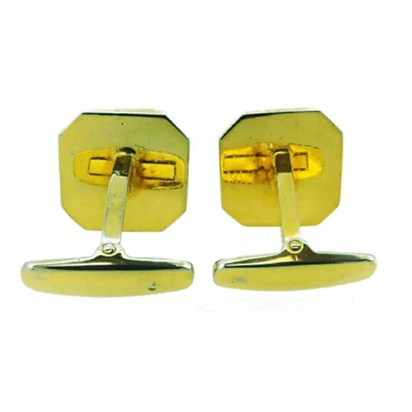 SAINT LAURENT cuffs YSL logo Gold hardware Authentic used T18939 authentic - Picture 7 of 16